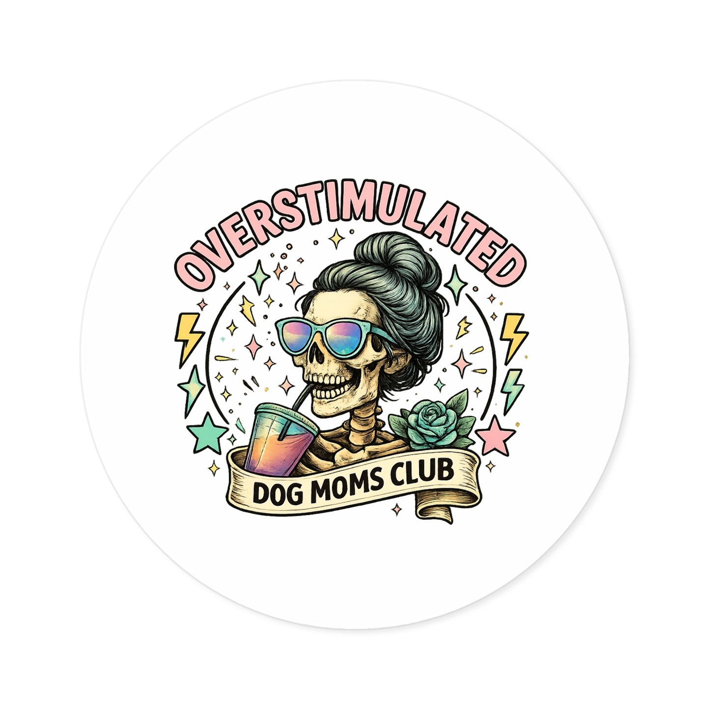 Round Stickers, Indoor\Outdoor