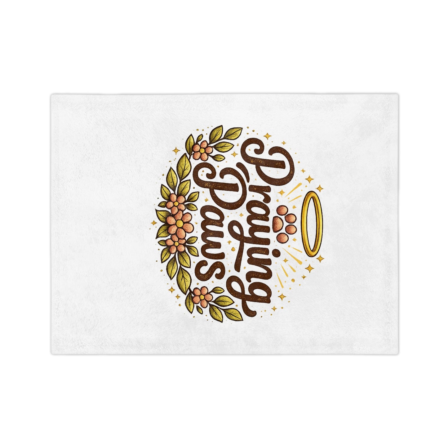 Praying Paws Microfiber Blanket