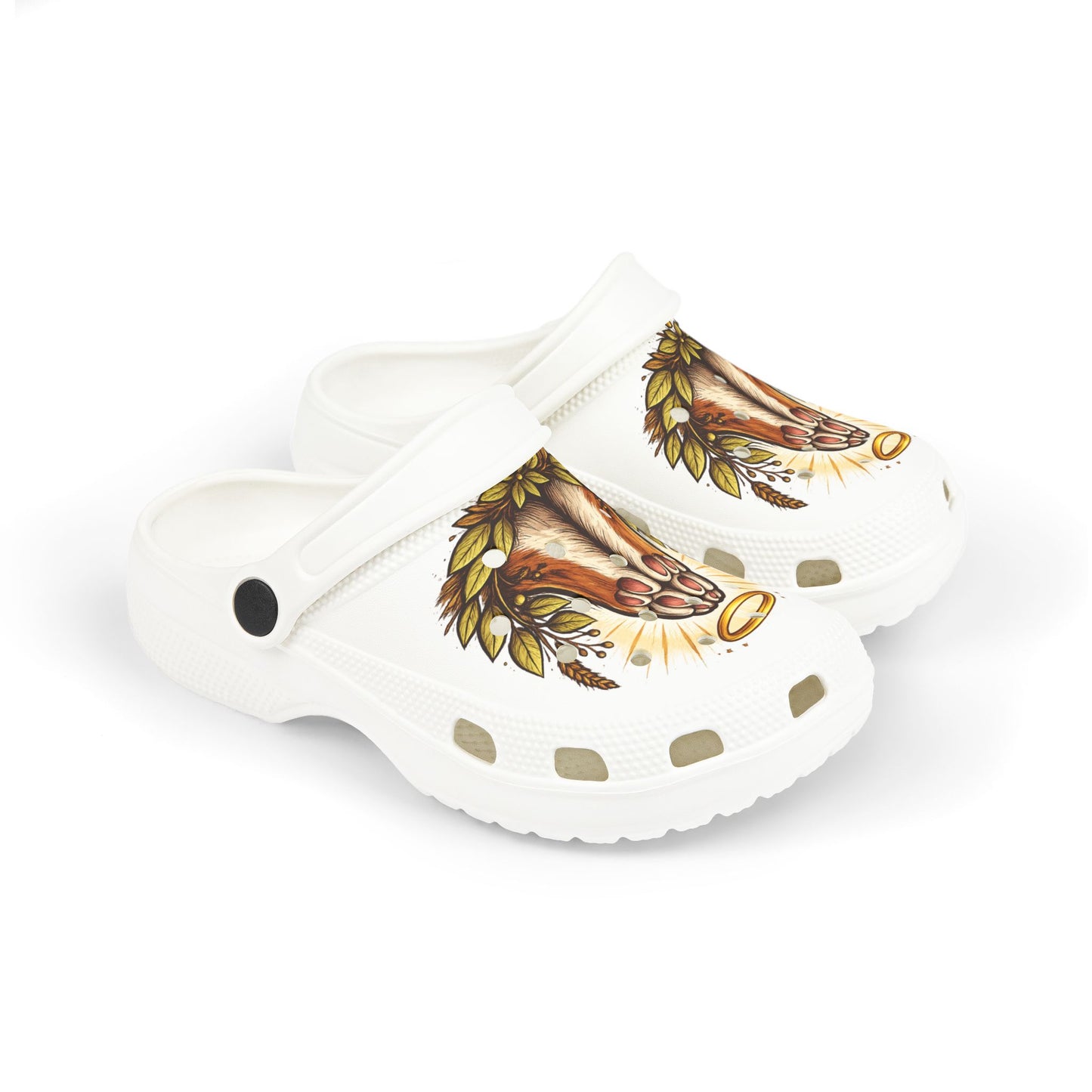 Praying Paws Foam Clogs