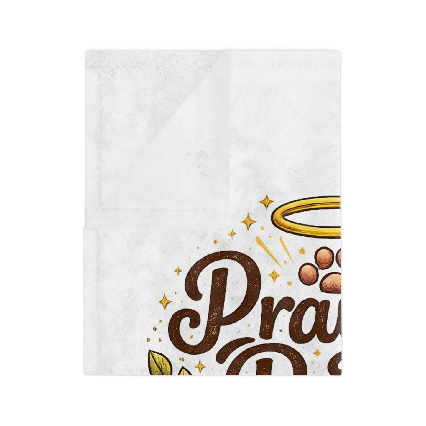 Praying Paws Microfiber Blanket