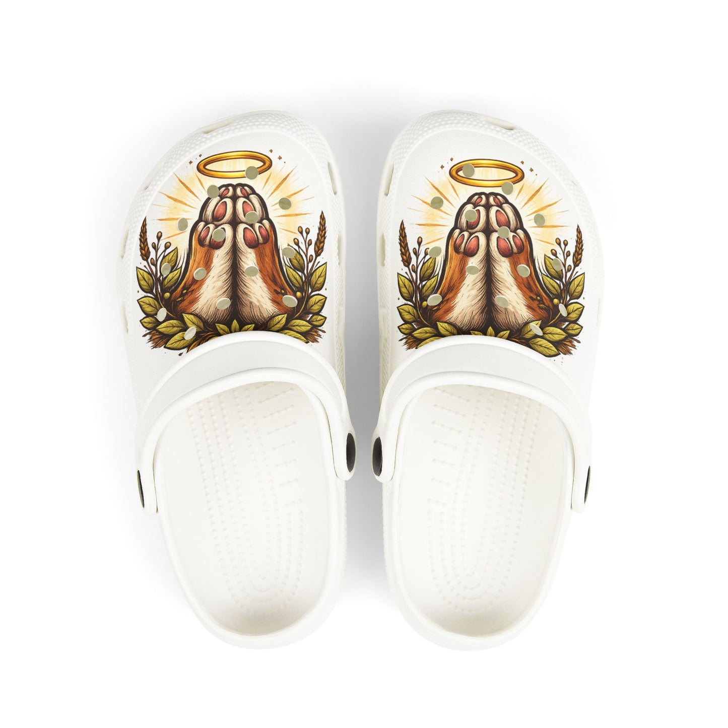 Praying Paws Foam Clogs