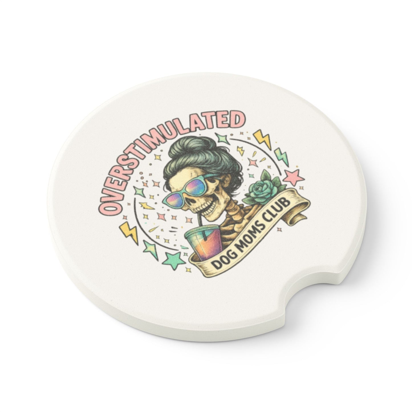 Overstimulated Car Coaster