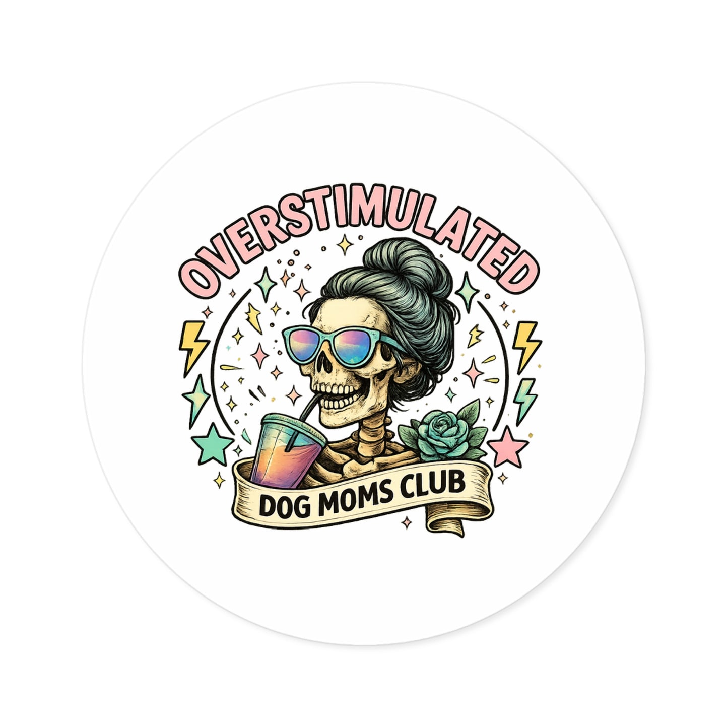 Round Stickers, Indoor\Outdoor